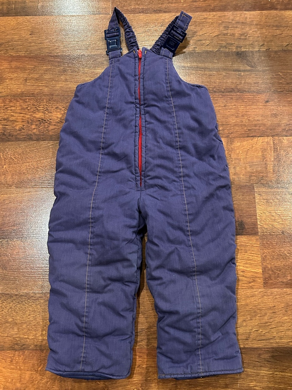 Vintage 90’s Carter's Blue Red Bib Ski Snow Pants Size 24M Winter Outerwear